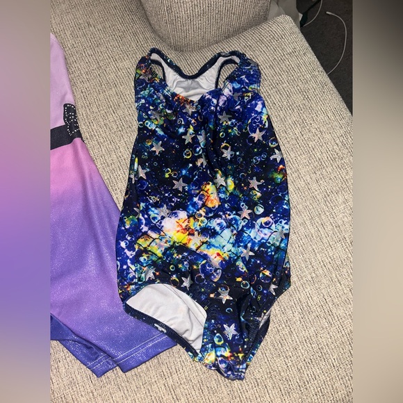 Colorful Gymnastics Leotards Set - Picture 2 of 4